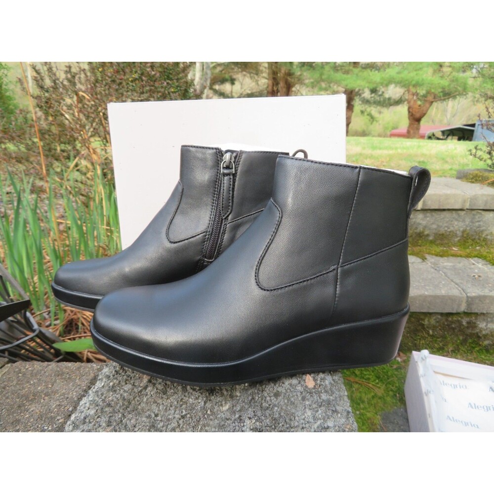 NEW Womens Black Alegria Hadi Boots, 7 / 7.5  37